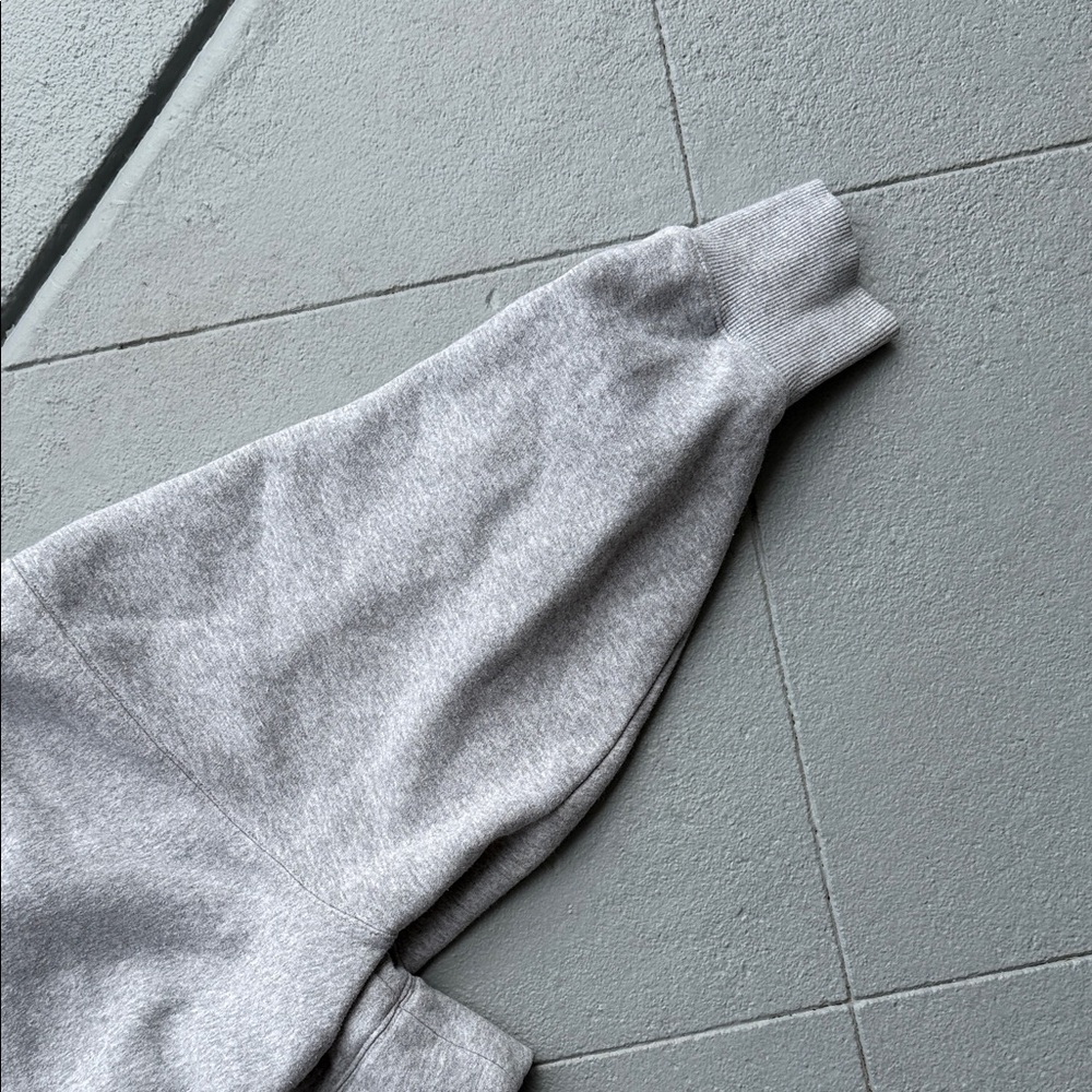 Nike Light Gray Open-Front Jacket - image 3